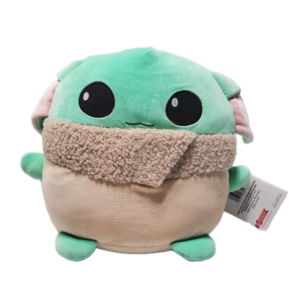 NWT Mattel Star Wars Grogu Baby Yoda Cuutopia Plush The Mandalorian Soft Squishy
